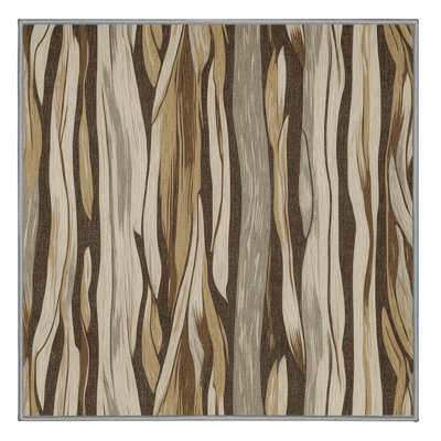 Washable Driftwood Hawaiian Area Rug