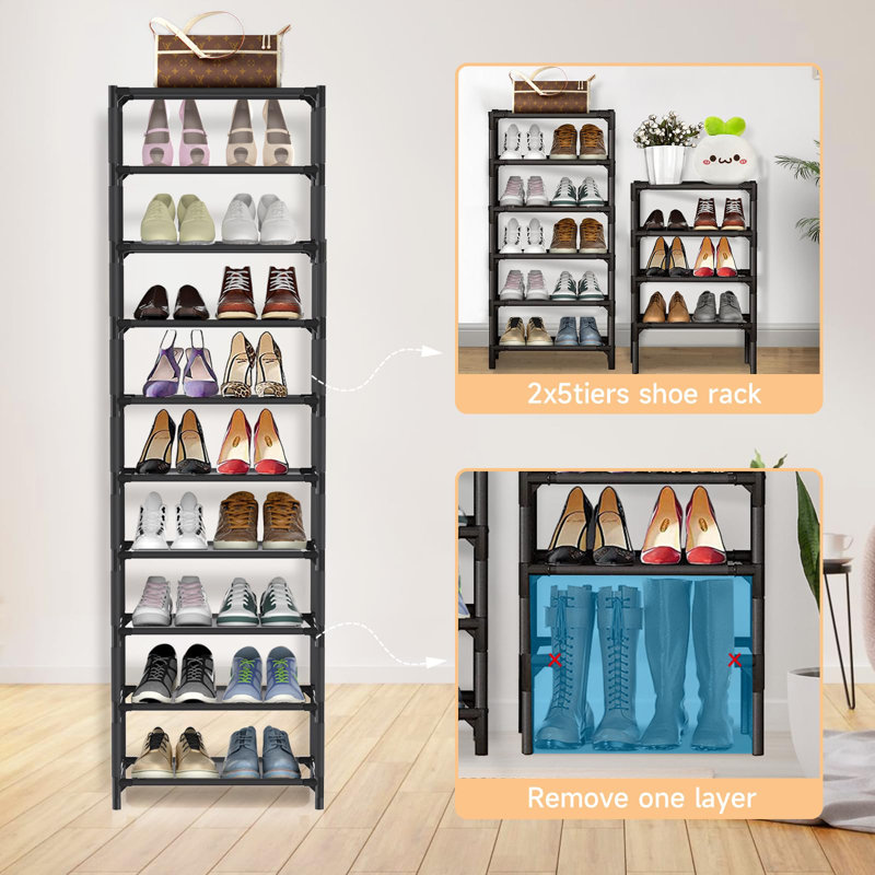 25 Pair Shoe Rack