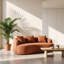 Upholstered 65 " Chenille Loveseat