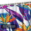 Rideau de douche imperméable à motif floral exotique à motif de strelitzia avec 12 crochets-625841539