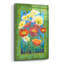 «Bouquetn Border 1» par Carolee Vitaletti, art mural en verre acrylique-1963425444
