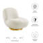 Chaise pivotante rembourrée Kindred Boucle-920812499