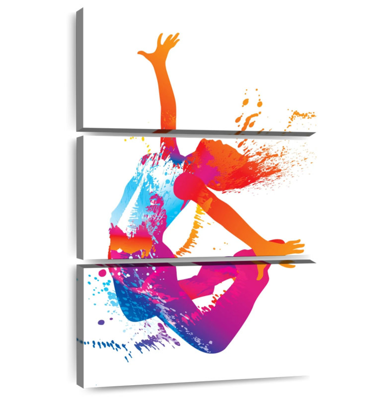 Enn Dancer Colour Splash, 38" H x 24" W