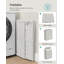 Wood Laundry Hamper with Handles-675738271