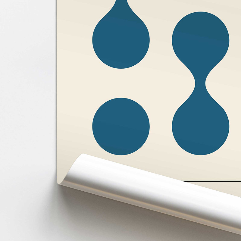«Blush Jasmine» par William Morris, H 20 po x l 16 po, Bleu, Sans cadre, papier