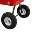 AXI 76L Serving Station / Cart Cooler with wheels in Red