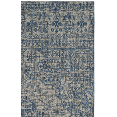 Amedee Performance Oriental Indoor/Outdoor Area Rug