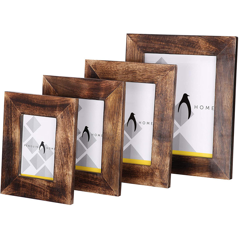 Bogazi Picture Frame, 10" x 8", Burnt Brown