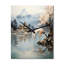 Asian Art Imperial Landscape II - Horloge murale asiatique-99629995