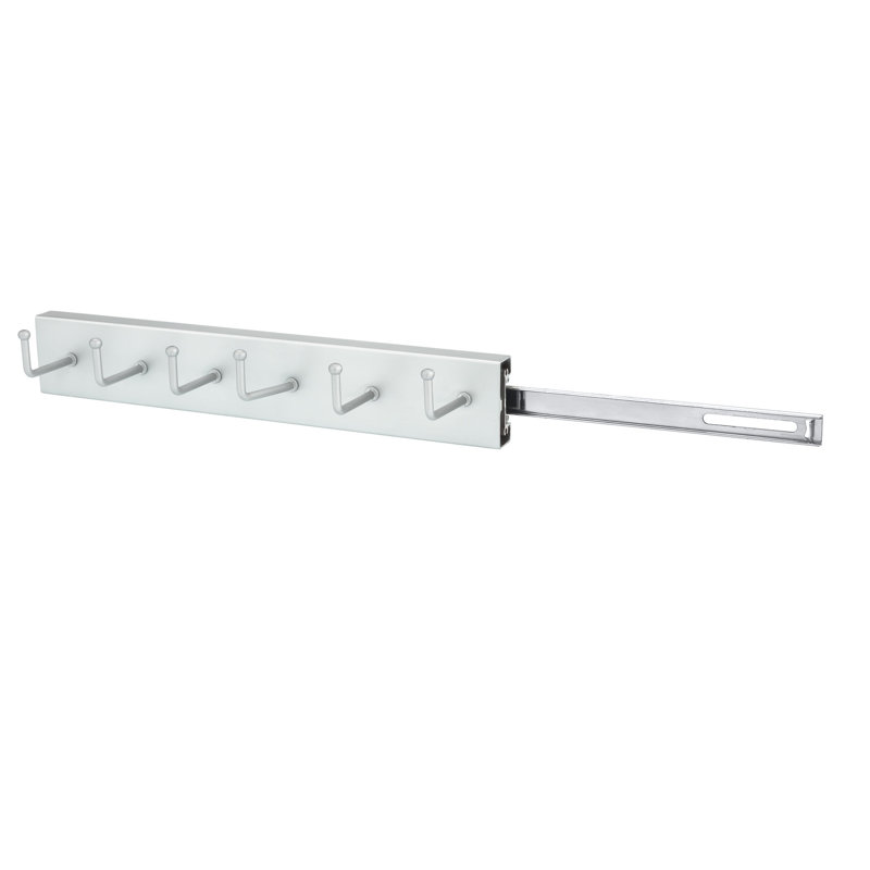 Porte-ceintures, Chrome mat, H 2,5 po x l 3 po x P 14 po