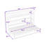 Lit escamotable simple avec tablettes intégrées-245653851