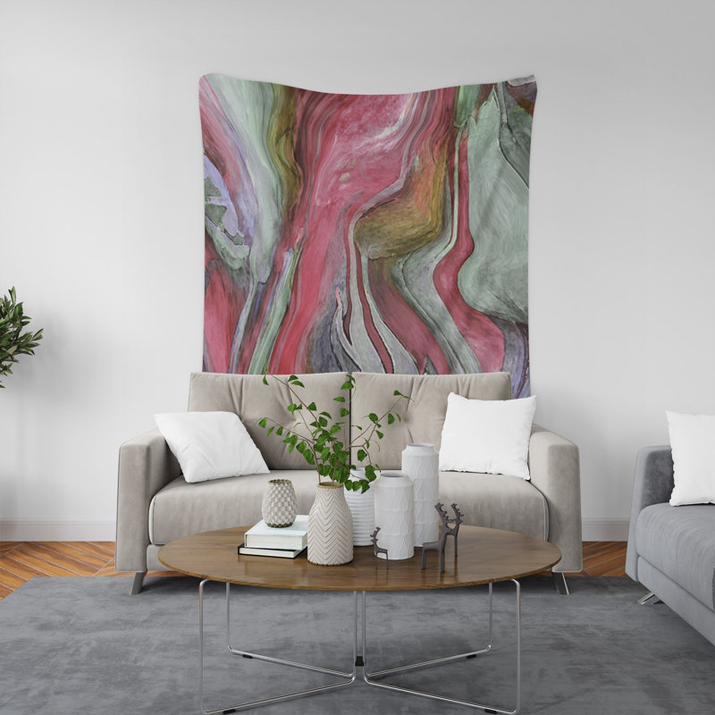 Tapisserie murale, H 80 po x l 68 po