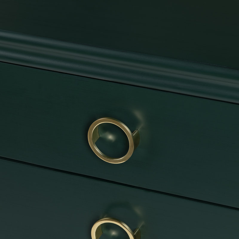 Commode d'appoint 3 tiroirs, Vert foncé
