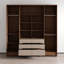 Armoire San 85 avec tablettes réglables et tringle-1453230156