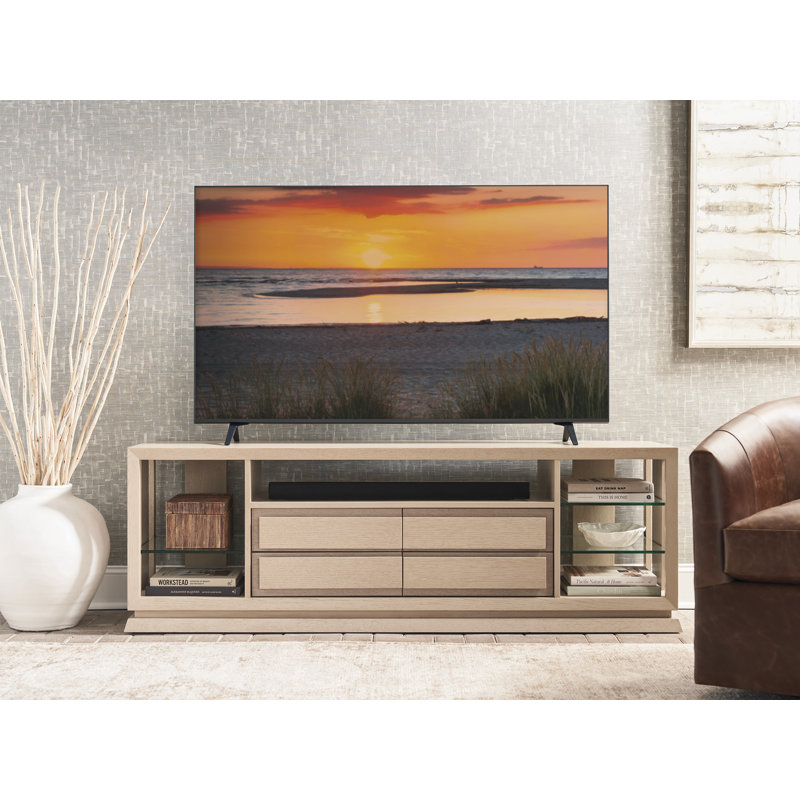 Sunset Key Carson Solid Wood TV Stand for TVs up to 78"