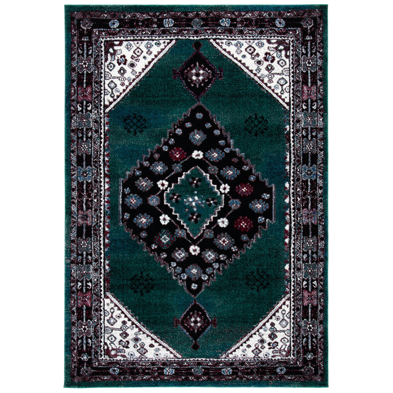 Djenaba Performance Oriental Rug, Rectangle 4' x 6'