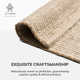 Kline Jute and PET Rug Without Backing Cream