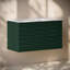 Meuble-lavabo mural Cascade 36 po en chêne vert avec comptoir à 3 trous noir-111405849-111405850