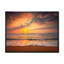 «Sunset over Waves Breaking at the Shore», reproduction sur toile-67236180-67236192