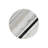 Modern Striped Handmade Marble Side Table
