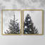 Arbre de Noël disco I - impression encadrée de qualité supérieure - prêt à être accroché - aucun clou requis - aucun clou requis-1860335397-1860335398
