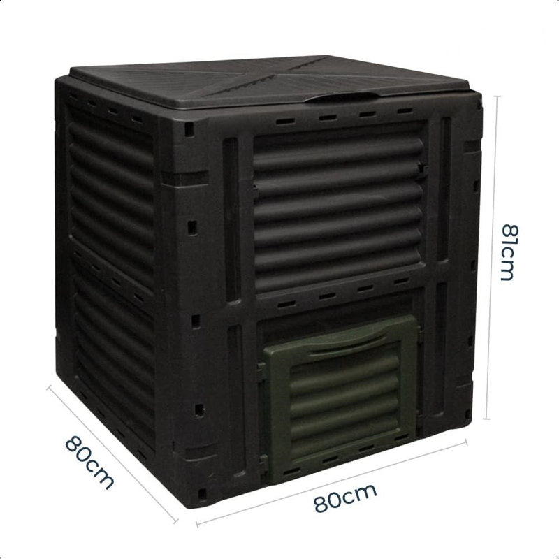 Atdhe Plastic Odor Resistant Stationary Composter