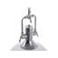 Parra 1 - Light Silver Dome Pendant