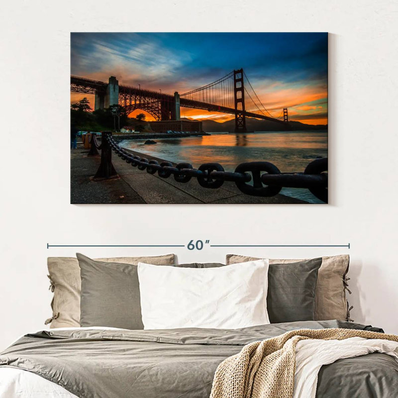 Lilie Golden Gate Promenade, H 34 po x l 51 po