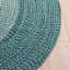 Tapis d'extérieur tressé tissé à la main sans motif-709313551