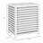 HOMCOM Bamboo Laundry Hamper With Lid-515336537-515336535