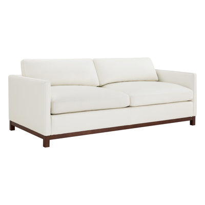 Liz 84" Genuine Leather Sofa