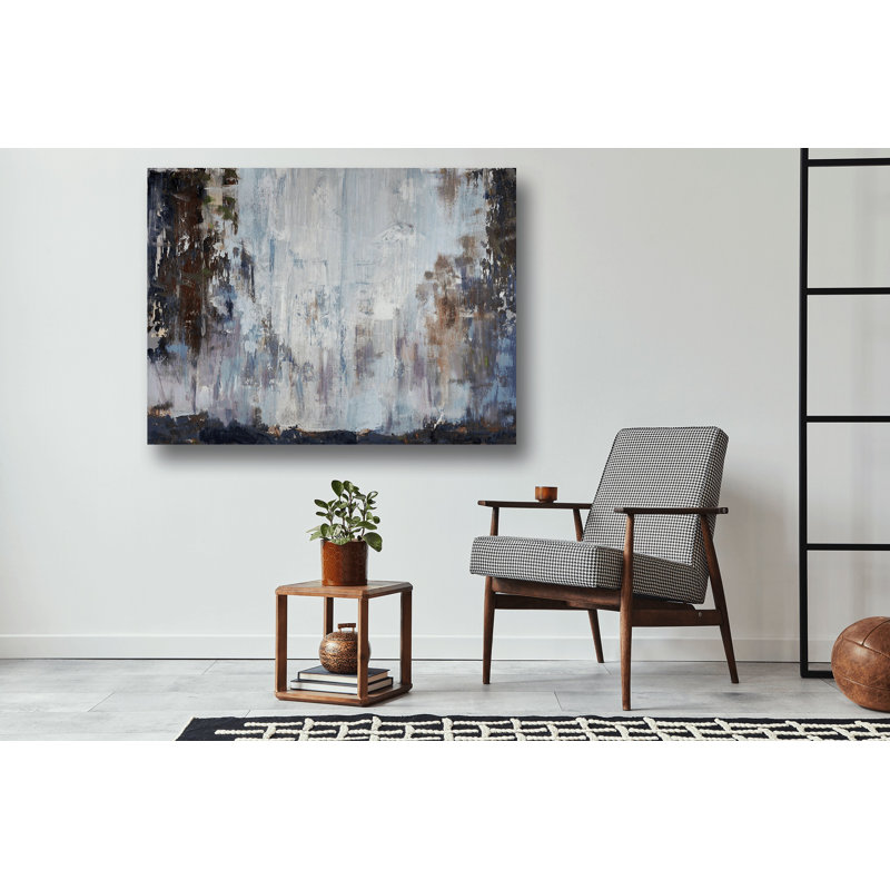 Mist - Artist Enhanced Canvas Print, 20" H x 24" W x 1.5" D, White Framed Canvas