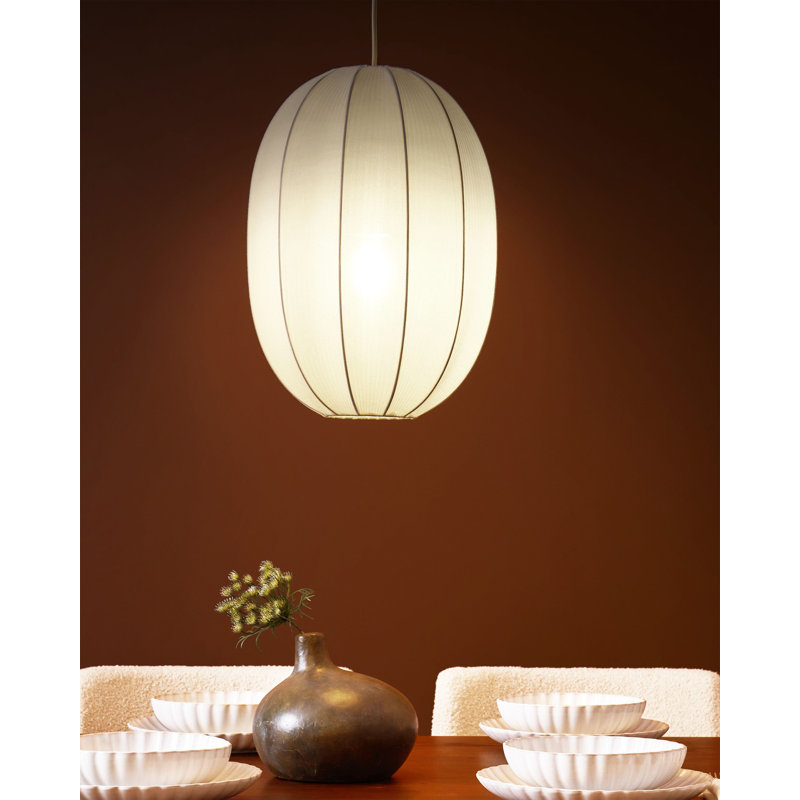 Bonaccorso 1 - Light Matte Unique/Statement Pendant, White
