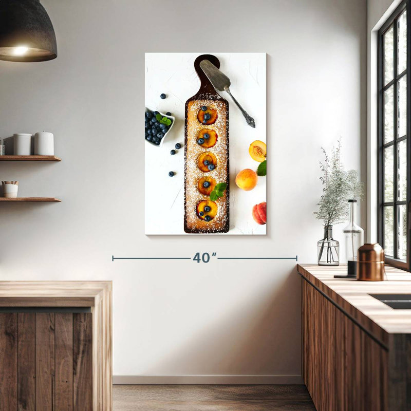 Yarlin Baked Peach Dessert, 39" H x 26" W