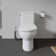 Duravit No.1 Single Flush Left Lever Toilet Tank
