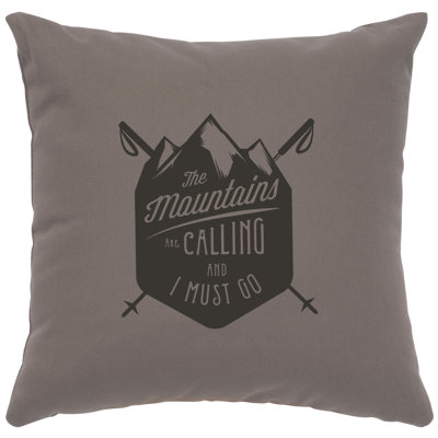Coussin Wooded River