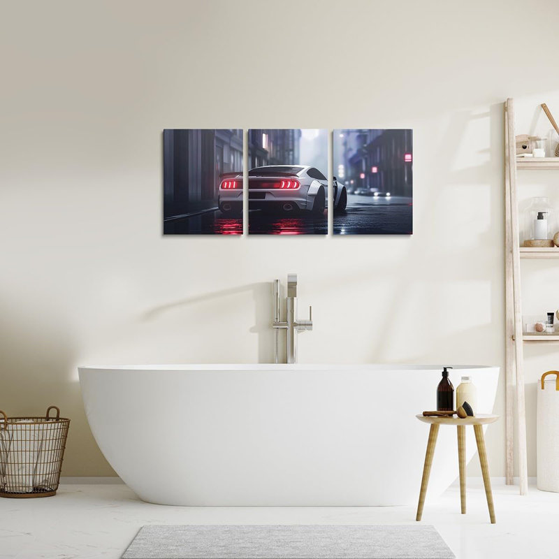 3 Piece Wrapped Canvas Print