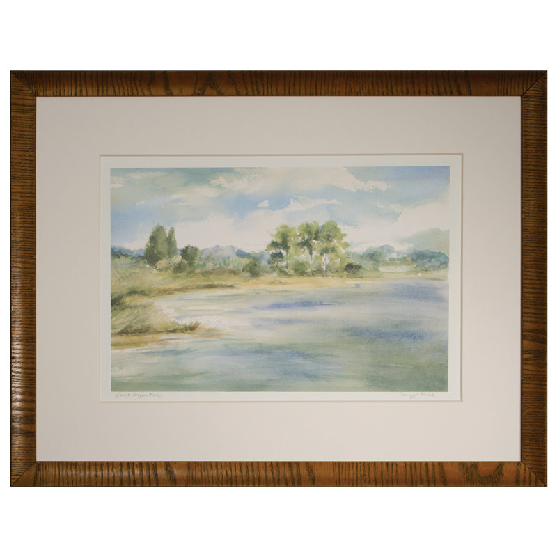 Smack Bayou Cove Print by Daughdrill