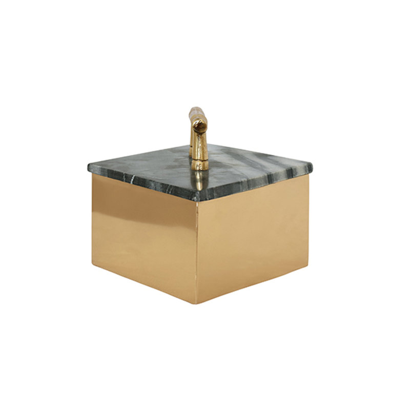 Rhoma Decorative Box, 5.5" H x 12" W x 7.5" D