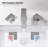 Brushed Nickel 2-Handle 3-Hole Bathroom Sink Faucet with Honeycomb Aerator