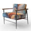 Fauteuil d'appoint Frostal Boho Feather-1703590391