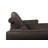 Manchester Leather Corner Sofabed with Adjustable Headrests and Storage-725919186-725919149