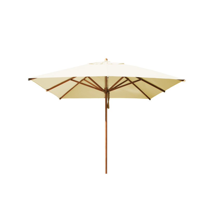 Yadira Market Parasol, Ecru, 340 cm W x 340 cm D