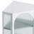 Glass Door Wall Mounted Corner Cabinet