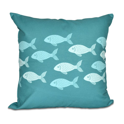 Beach Vacation Square Pillow Cover & Insert