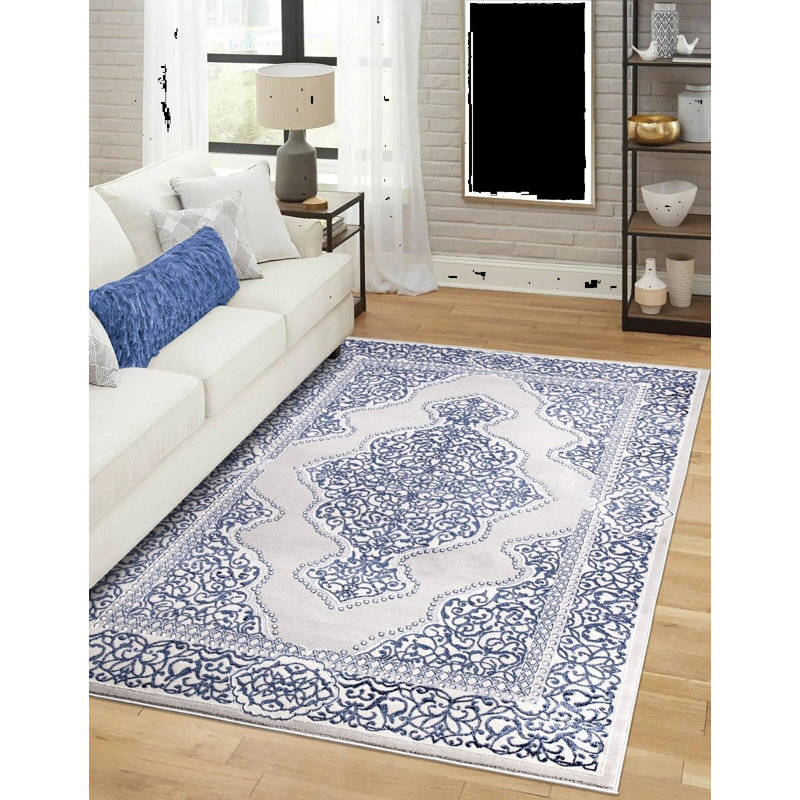 Braeson Abstract Area Rug, Rectangle 80 x 150cm