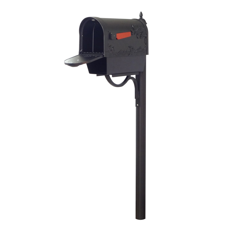 Hummingbird Aluminum Post Mounted Post box