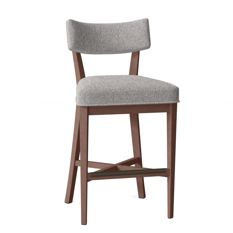 Tabouret de bar 29,5 po Juliet, Fumée 9508, Noyer, Tabouret de bar (siège d'une hauteur de 29,5 po)