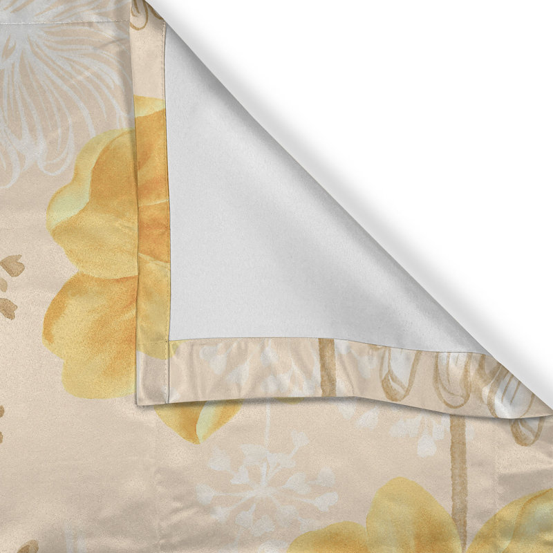 Semi Sheer Curtain Pair