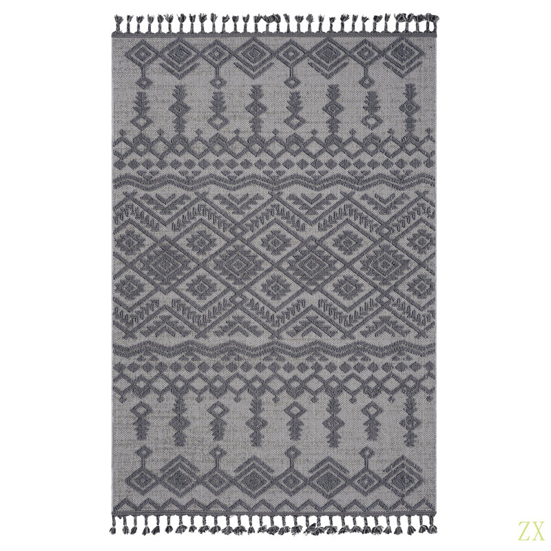5X7 / Traditional Indoor / Outdoor Area Rug Stain Resistant, Non-Shedding, Friendly For Living Room, Bedroom, Dining Room And High-Traffic Areas